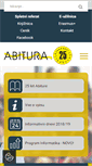 Mobile Screenshot of abitura.si
